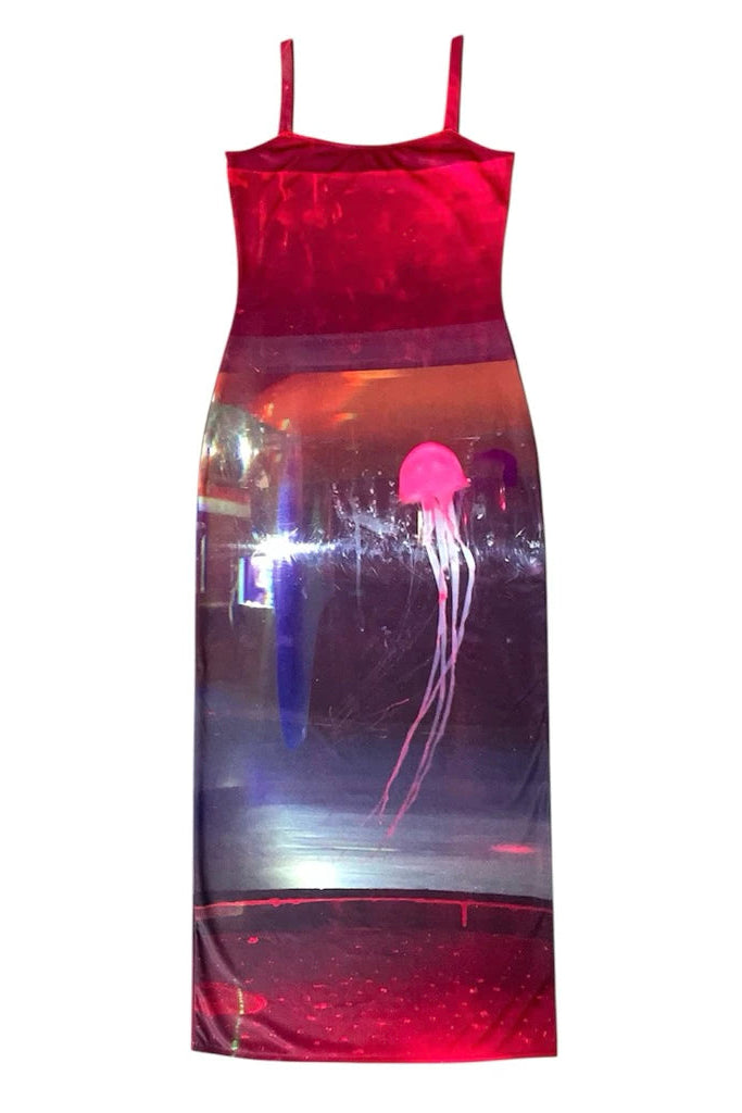 Jellyfish Dream Maxi Dress Pink - One Two Switch