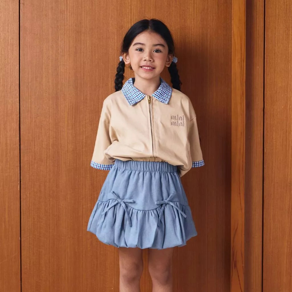 Clara Skirt Light Blue - Minia By Etni
