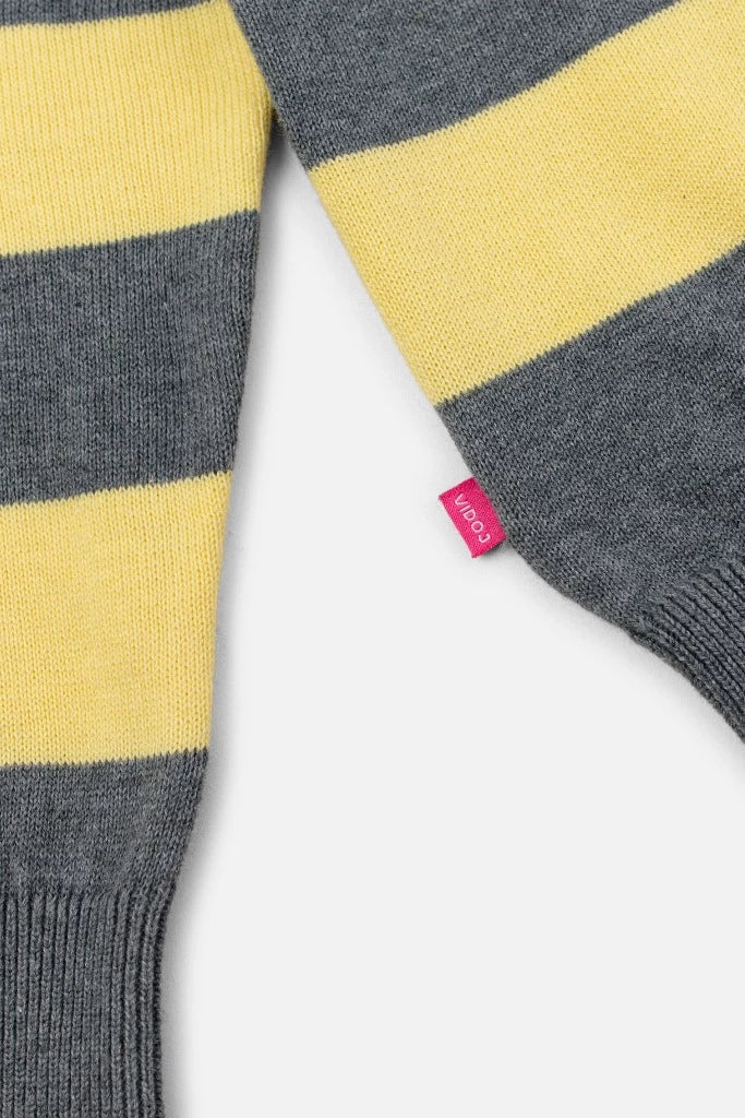 Gene Top Knit Yellow - Vidoj