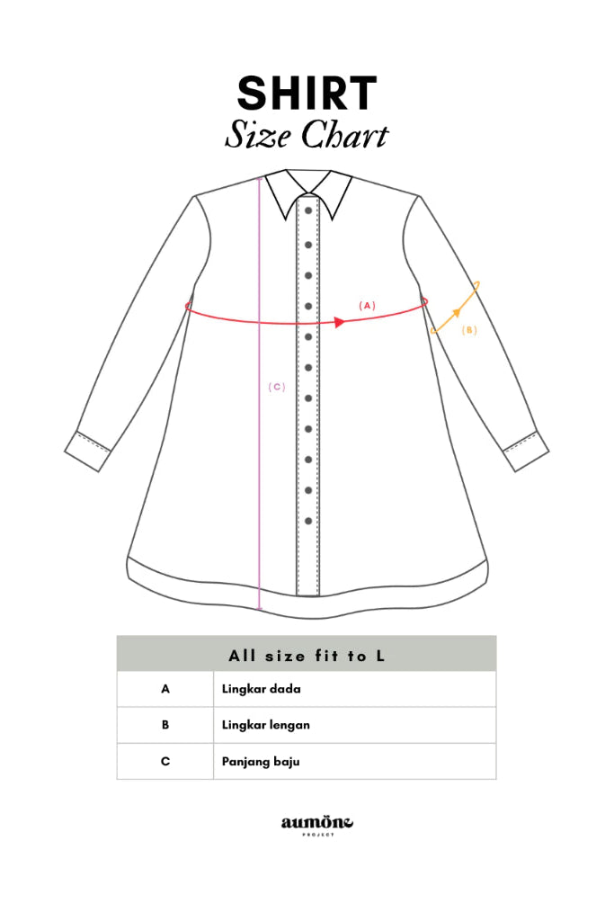 Pleated Beads Shirt Text Black - Aumone