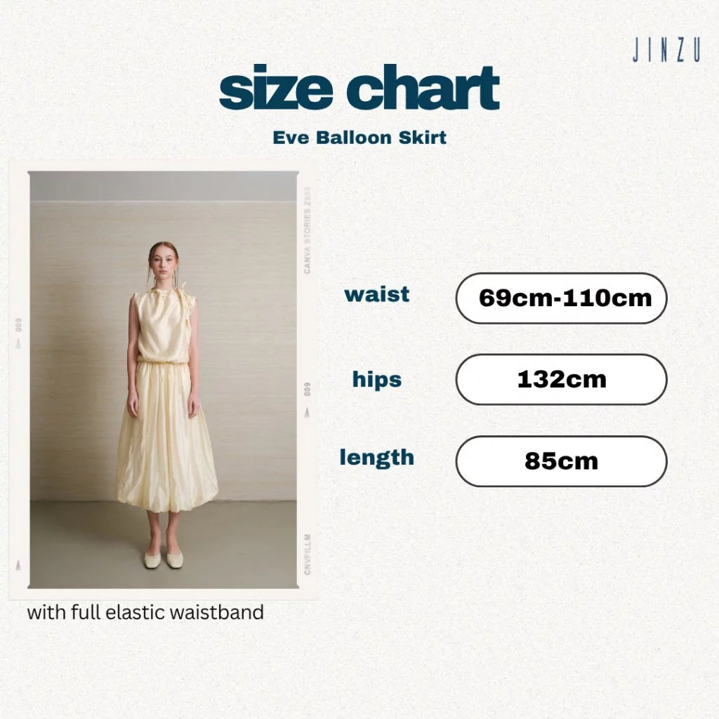 Eve Skirt Butter Yellow - Jinzu
