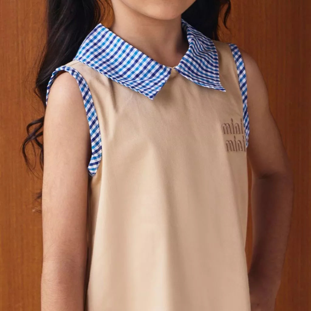 Odette Dress Beige - Minia By Etni
