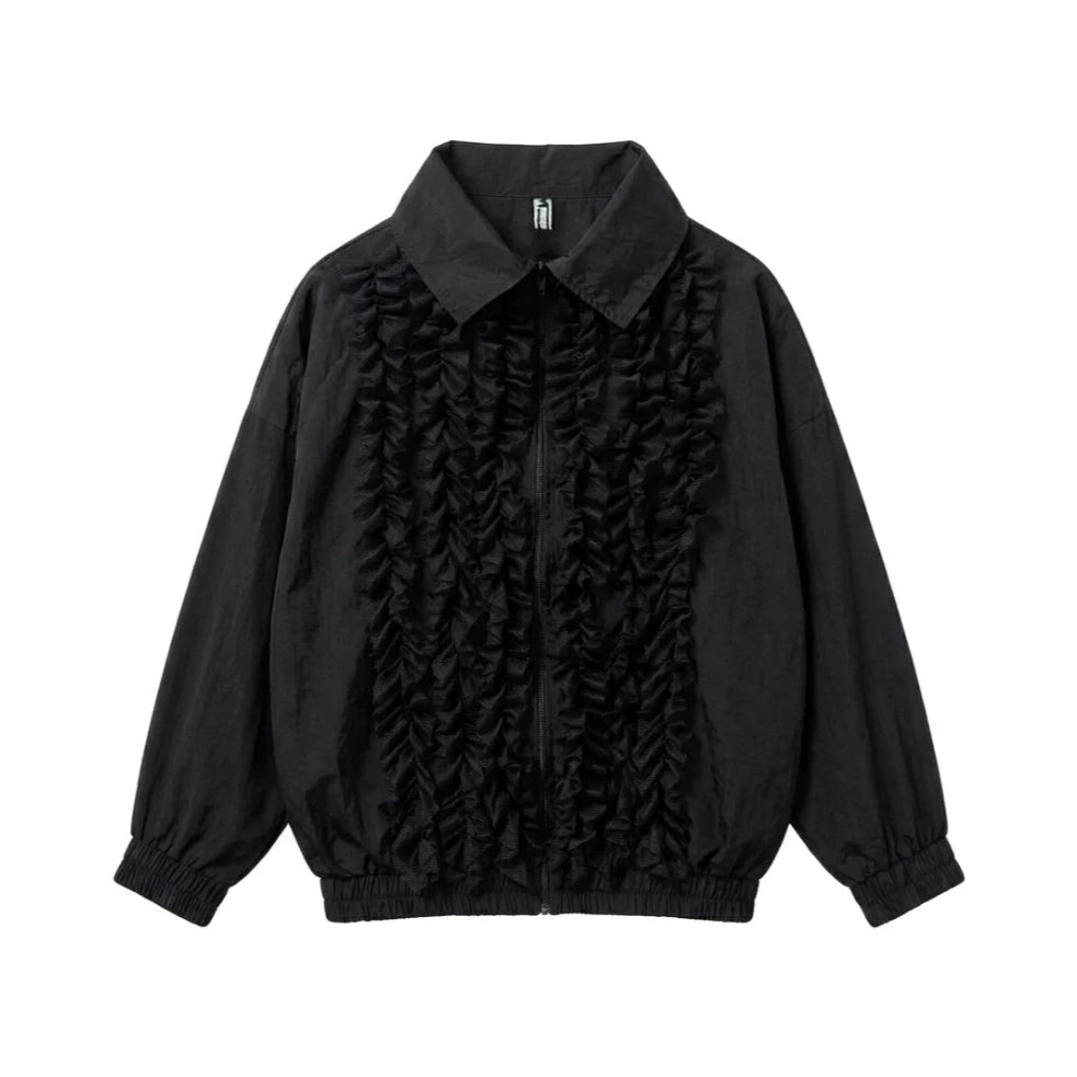 Lolita Frilly Jacket Black - Mannequin Plastic