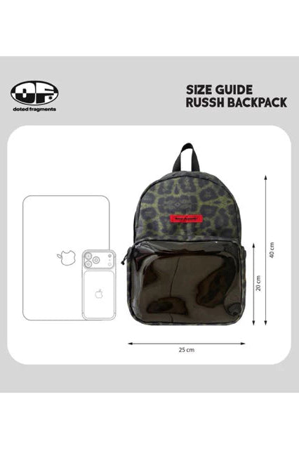 Gemmo Backpack Blue - Doted Fragments