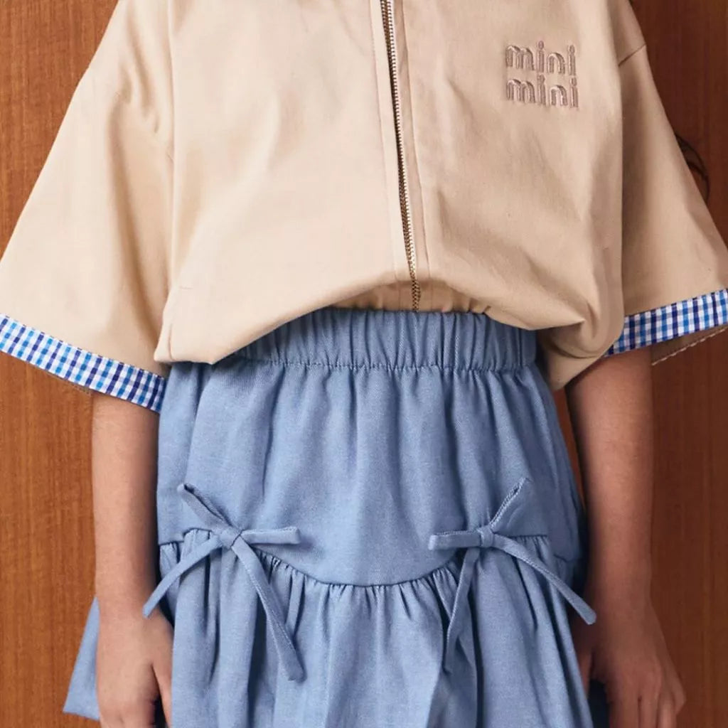 Clara Skirt Light Blue - Minia By Etni