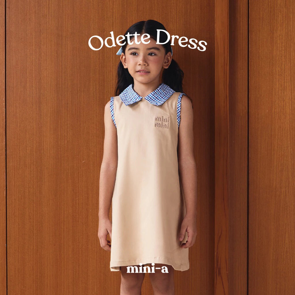 Odette Dress Beige - Minia By Etni