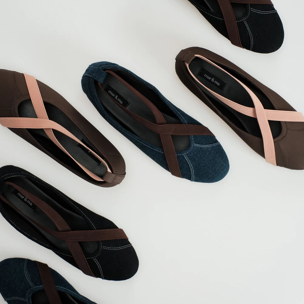 Loona Flat Shoes - Mar & Ma