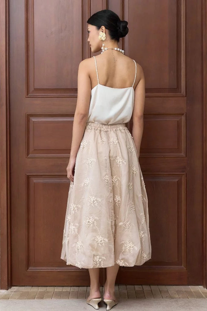 Clau Skirt Brown - Mine