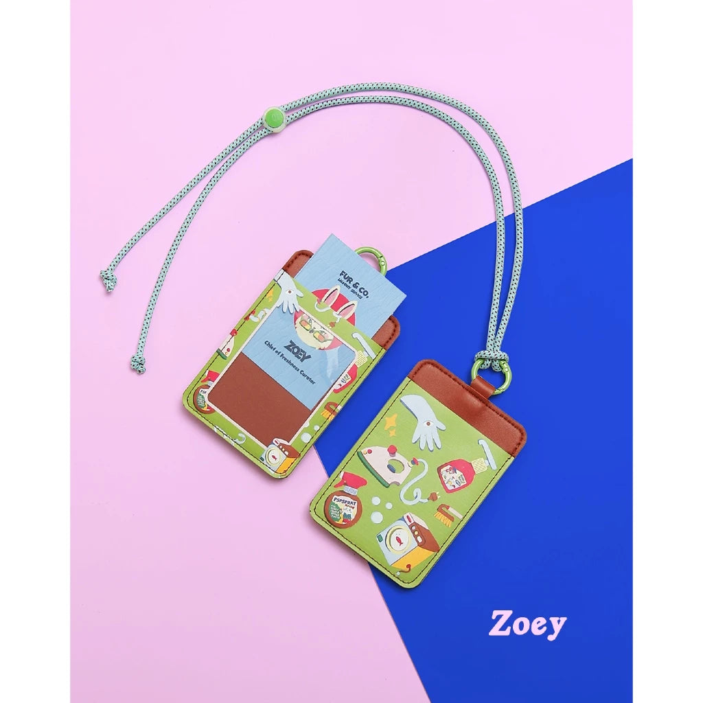 (Zoe) Spin Cycle Lanyard / Keychain - Oh.Irv