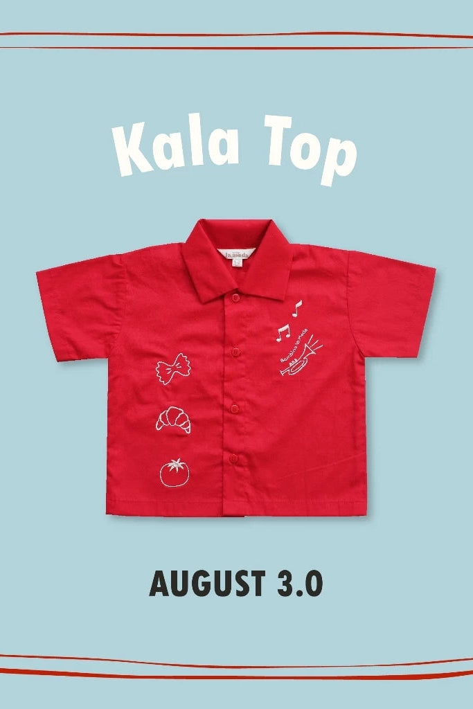 HGL Bambini - Kala Top Red - Bambino By Esme