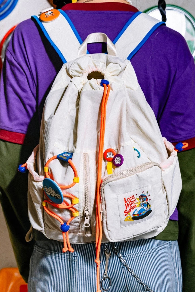 Hot Rod Backpack Black - Oh.Irv