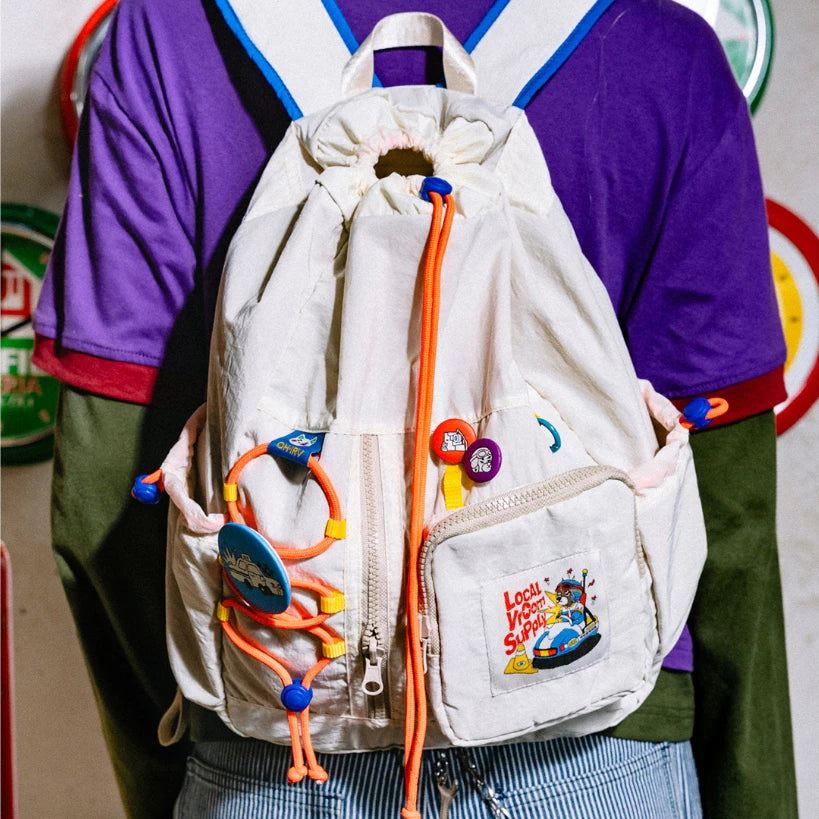 Hot Rod Backpack Black - Oh.Irv