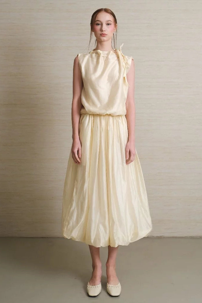 Eve Skirt Butter Yellow - Jinzu