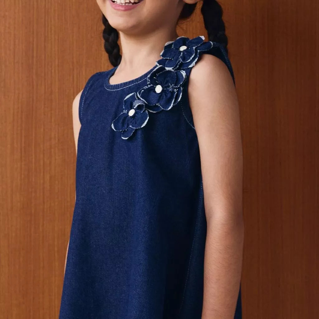 Gwen Dress Denim - Minia By Etni