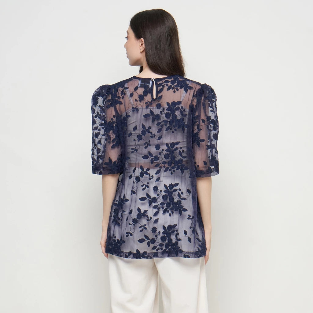 Yoko Top Navy Blue - Alexalexa