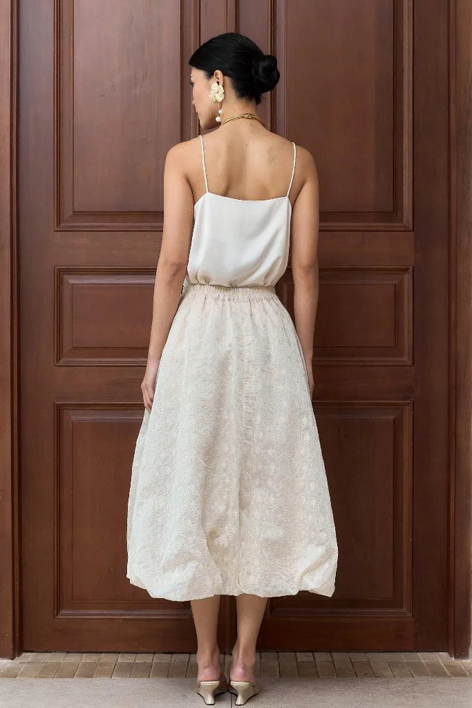 Clau Skirt Ivory - Mine