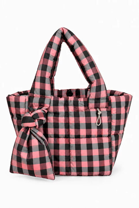 Retro Bag Tartan Pink - Hunting Fields