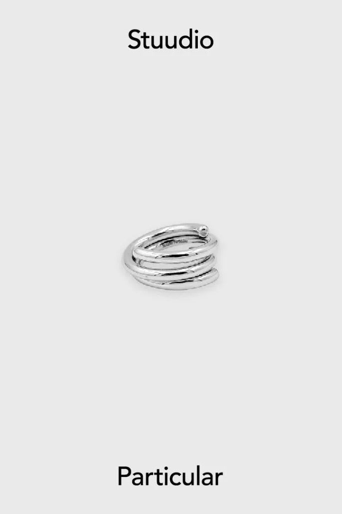 Spiral Ring Silver - Stuudio Particular