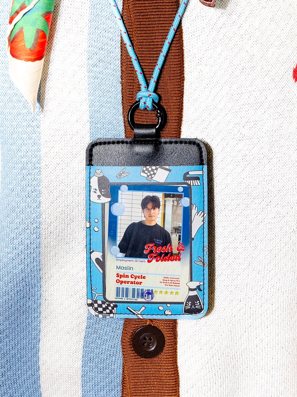 (Finley) Spin Cycle Lanyard / Keychain - Oh.Irv