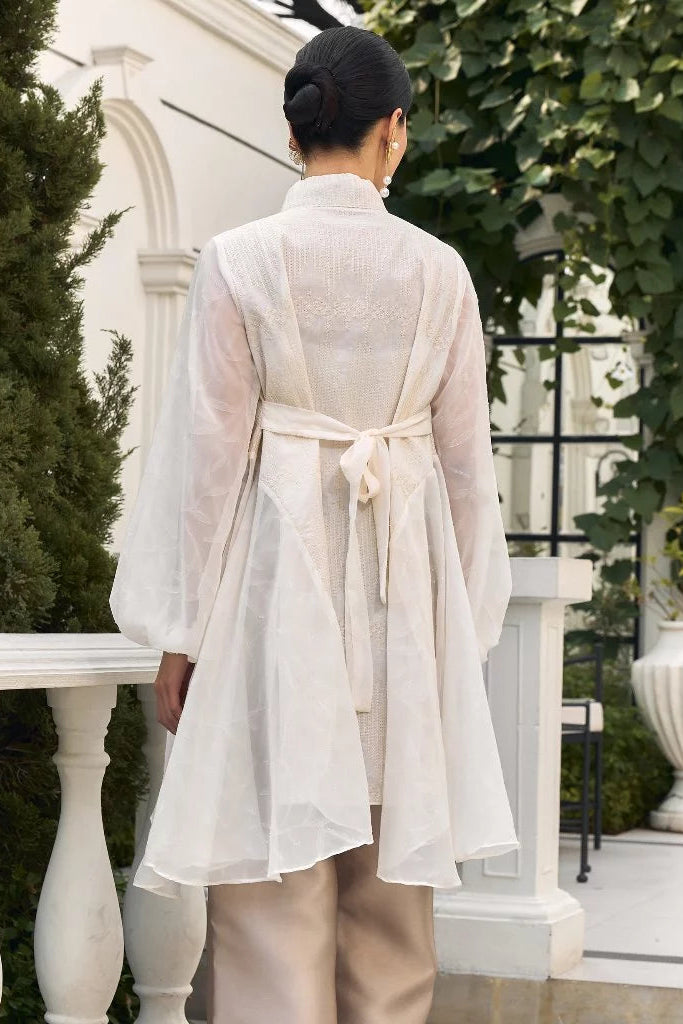 Nisya Tunic Embroidery Ivory - Mine