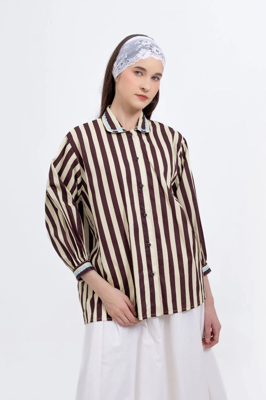 Sunni Stripes Brown - Tuff Puff