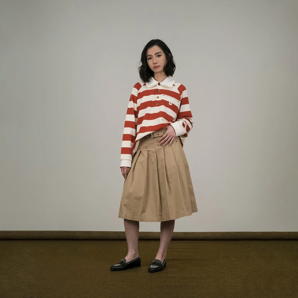A&O Raglan Stripes Polo - Argyle & Oxford
