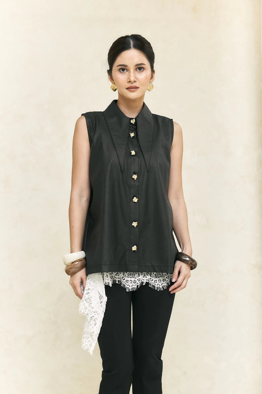 Alma Vest Black - Mine