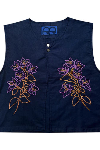 Ella Vest Navy - Eotes