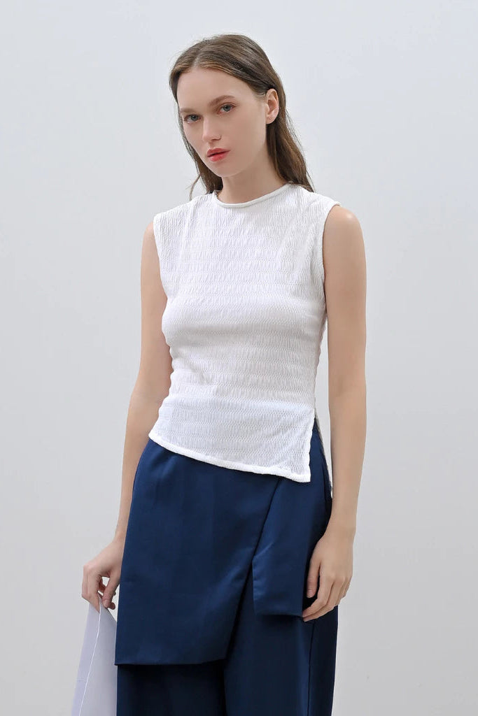 Liya Top White - Alexalexa