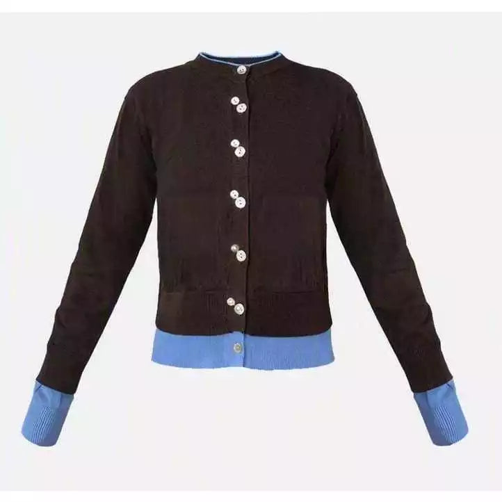 Claudette Dark Brown/Blue - Hunting Fields