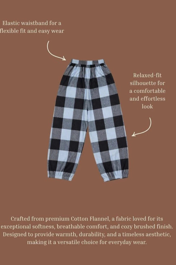 Barren Baloon Pants Dots Navy Adult - Krem