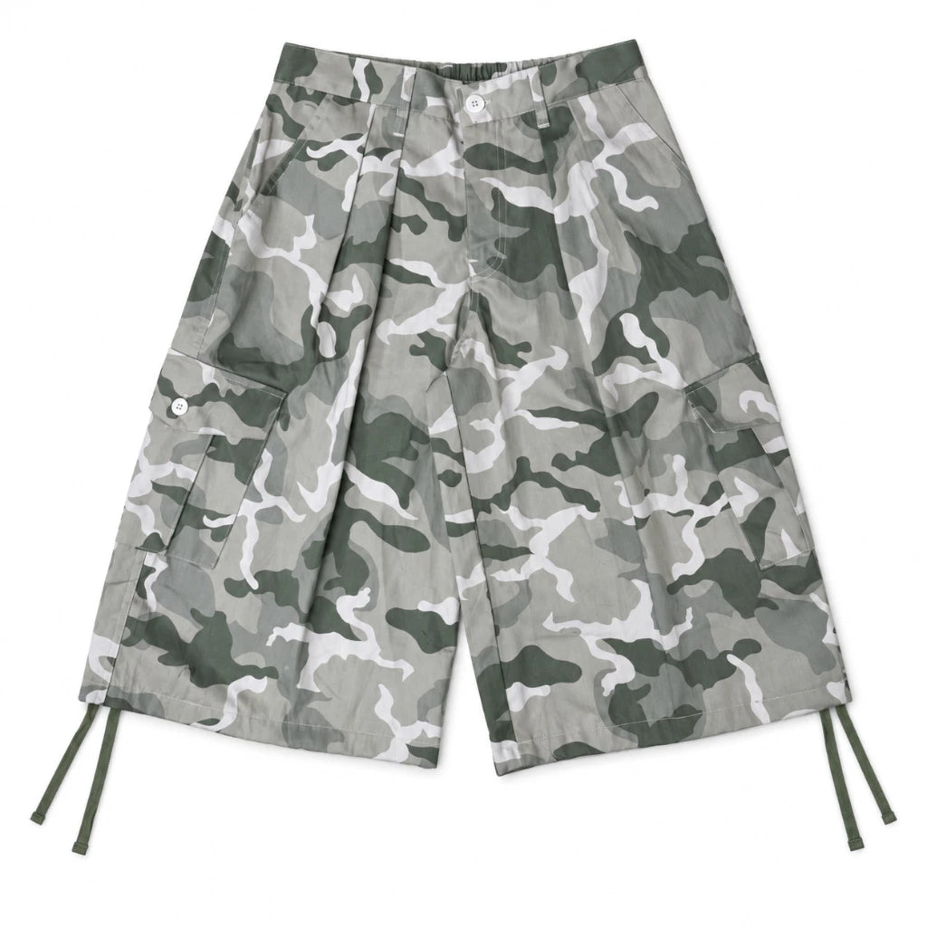 Camo Cargo Jorts Light Camo - Prelude Choir