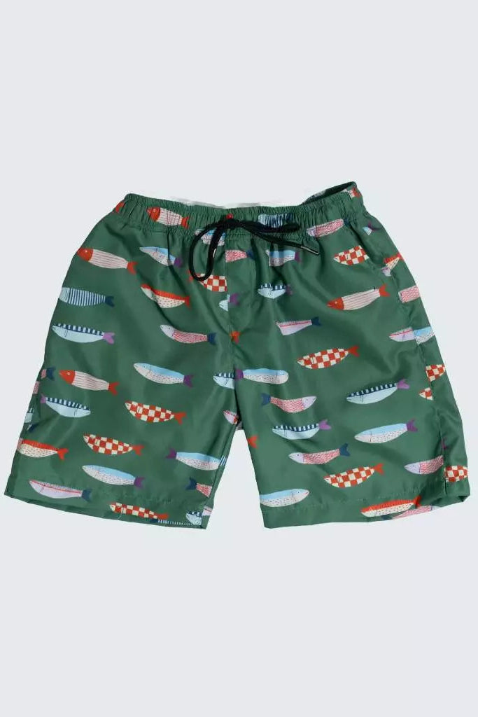 Shore Dine Short In Matcha - Playtime Wonder