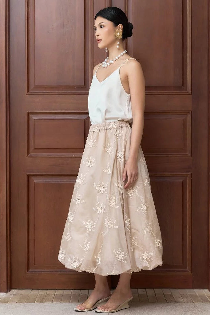 Clau Skirt Brown - Mine