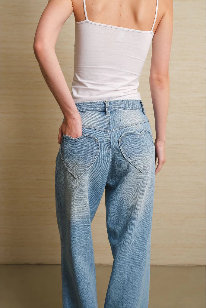 Kamia Jeans Stoned Wash - Jinzu