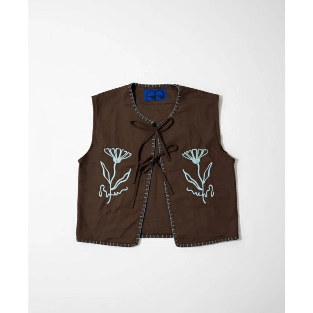 Bloomora Vest Brown - Eotes