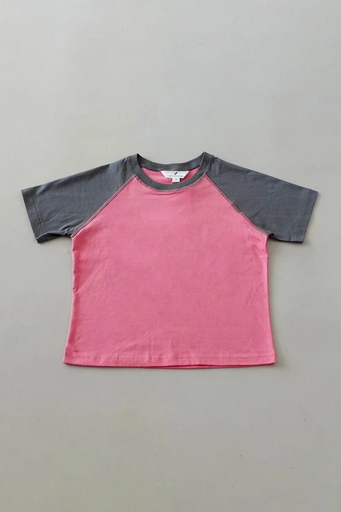 Raglan SS Candy Pink - Argyle & Oxford