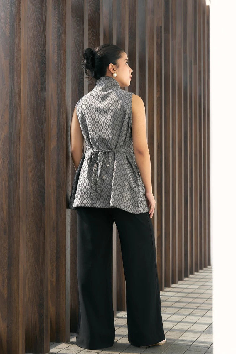 Namira Doby Vest Grey - Mine