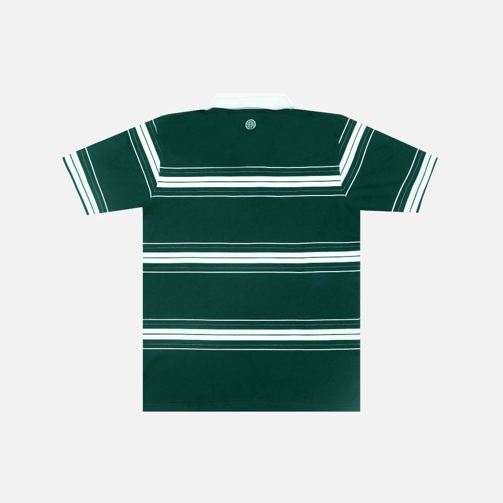 Oxford Society Otmoor Polo Short Sleeve Shirt In Green - Oxford Society
