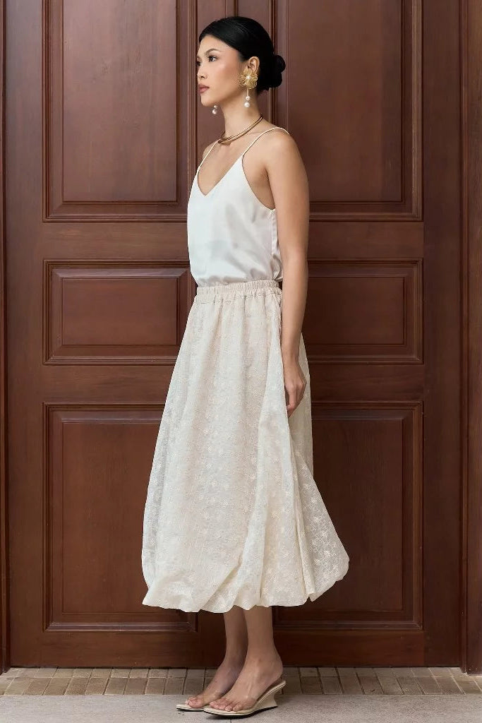 Clau Skirt Ivory - Mine