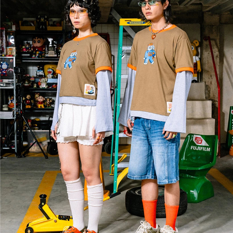 Pitstop Speedway Longsleeve T - Army - Oh.Irv