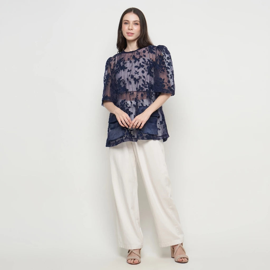 Yoko Top Navy Blue - Alexalexa