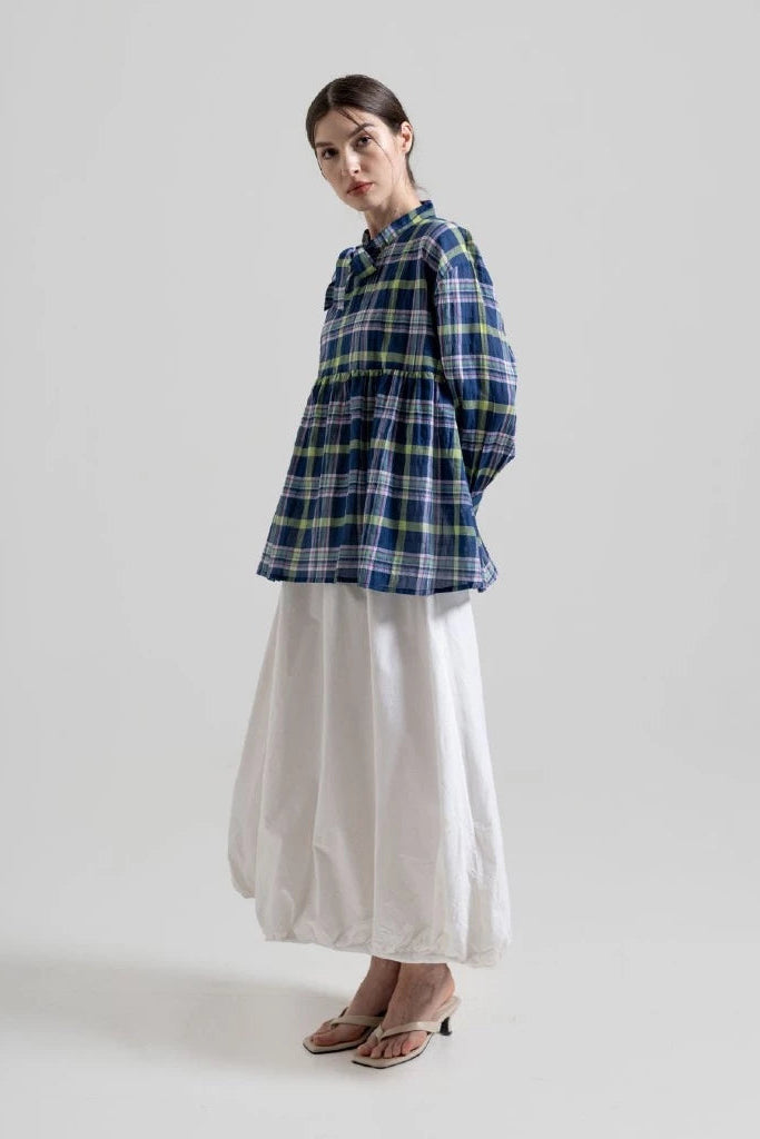Mora Top Navy - Tuff Puff
