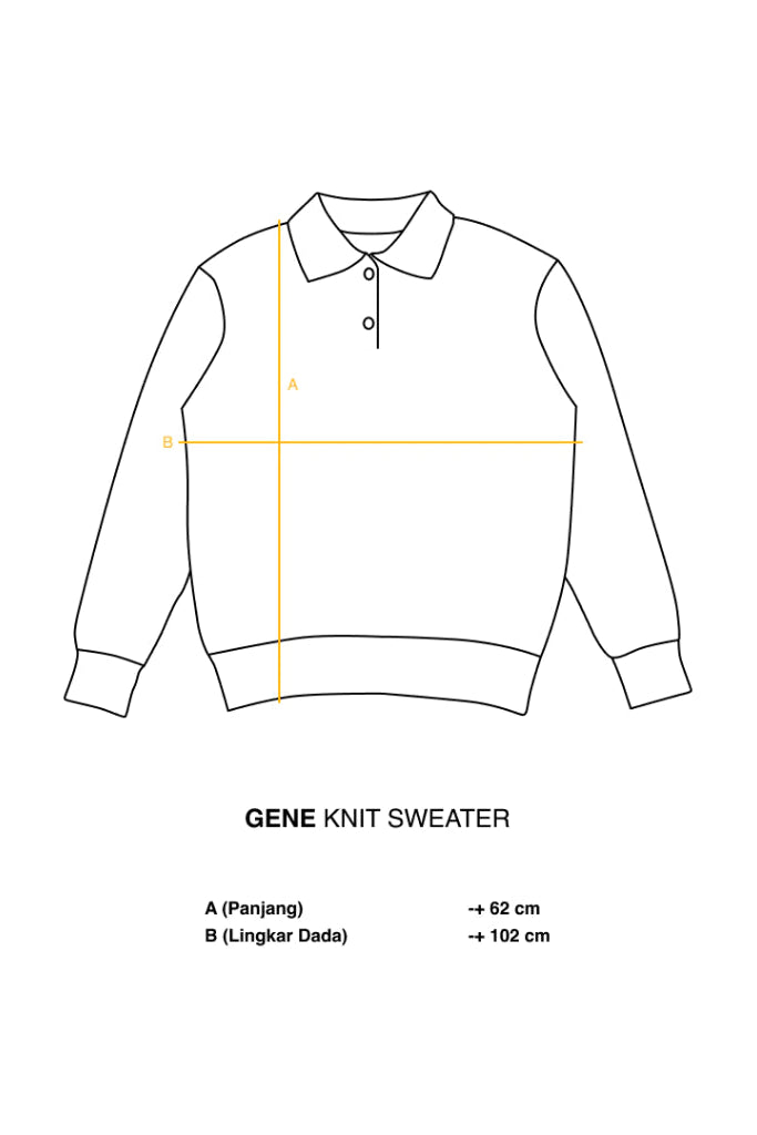 Gene Top Knit Red - Vidoj