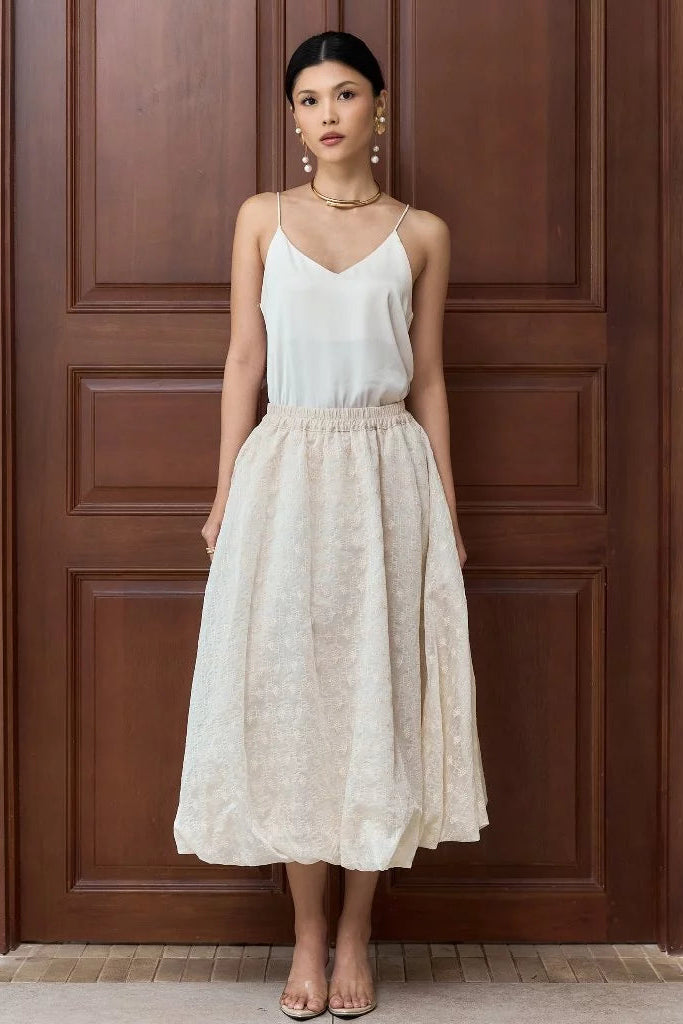 Clau Skirt Ivory - Mine