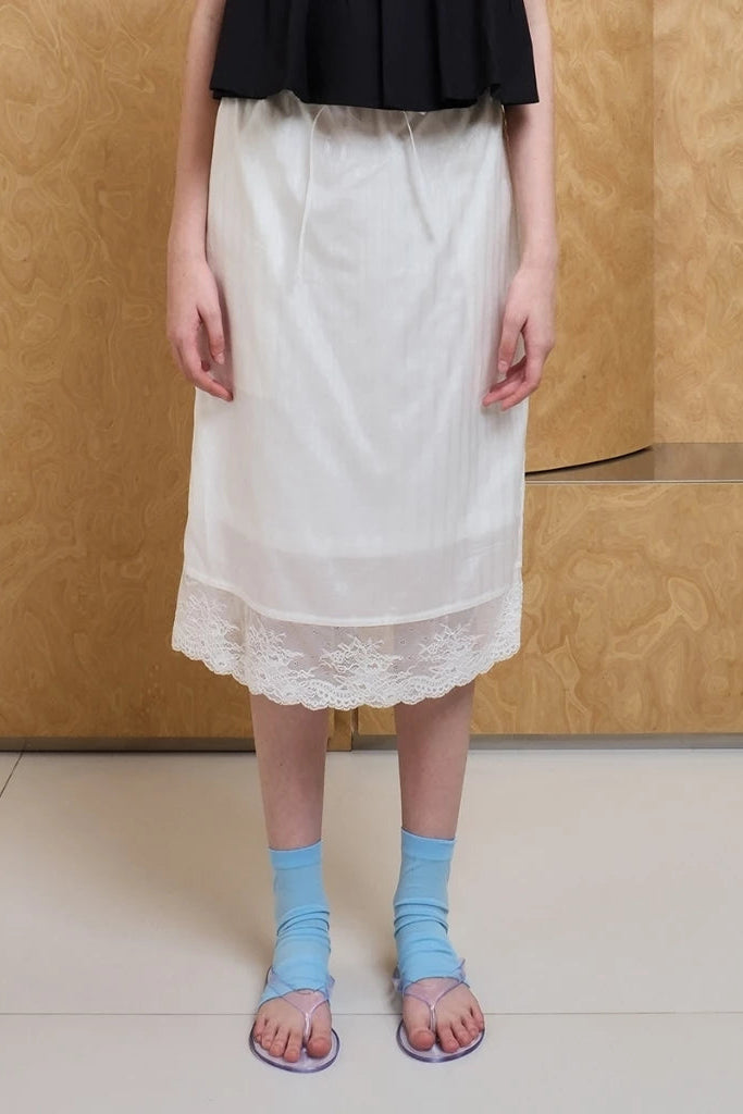 Petal Lace Skirt - Argyle & Oxford