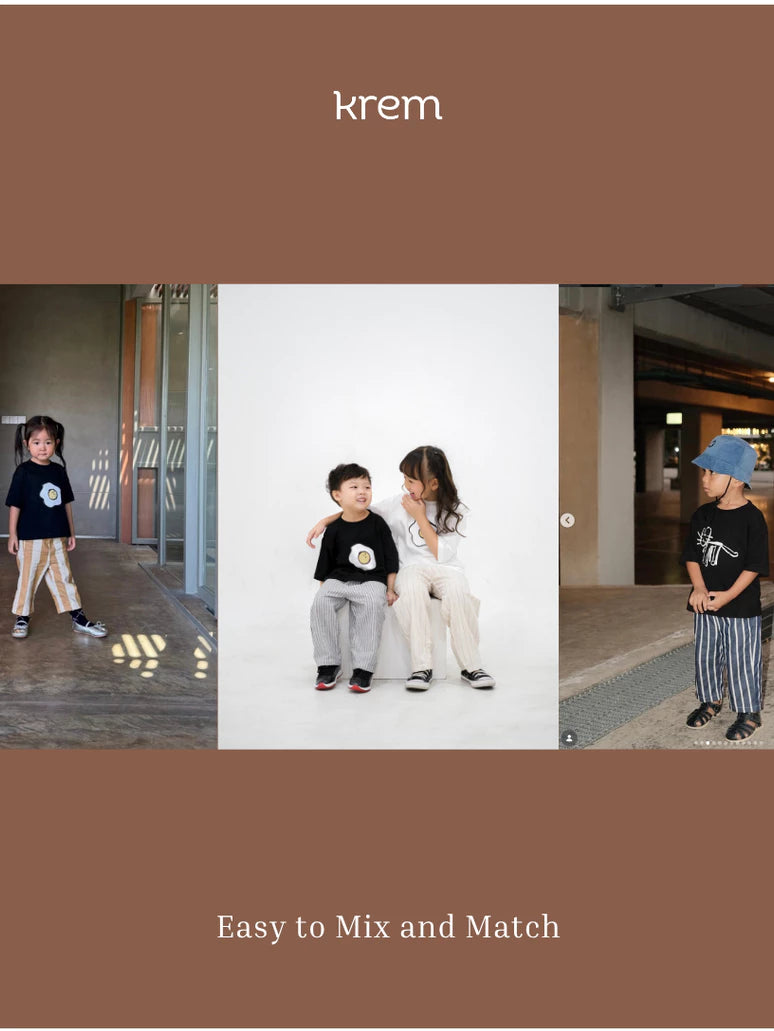 HGL Bambini - Sommerville Pants Linen Ivory - Krem