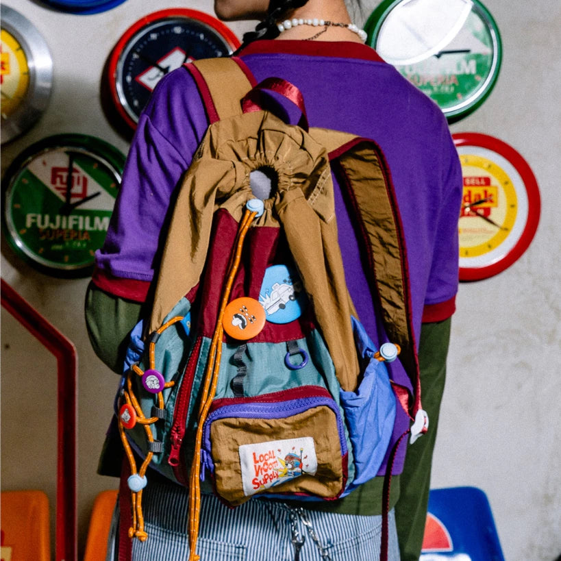 Hot Rod Backpack Multicolor Camel - Oh.Irv
