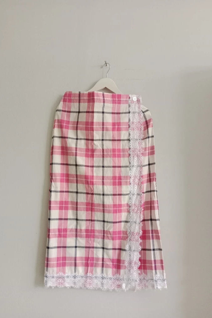 Maeve Skirt - 2 Pink White - Toko Didiyo