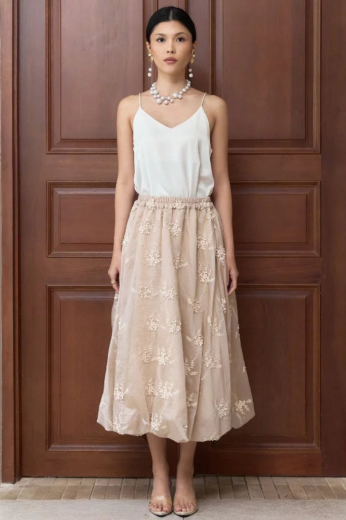 Clau Skirt Brown - Mine